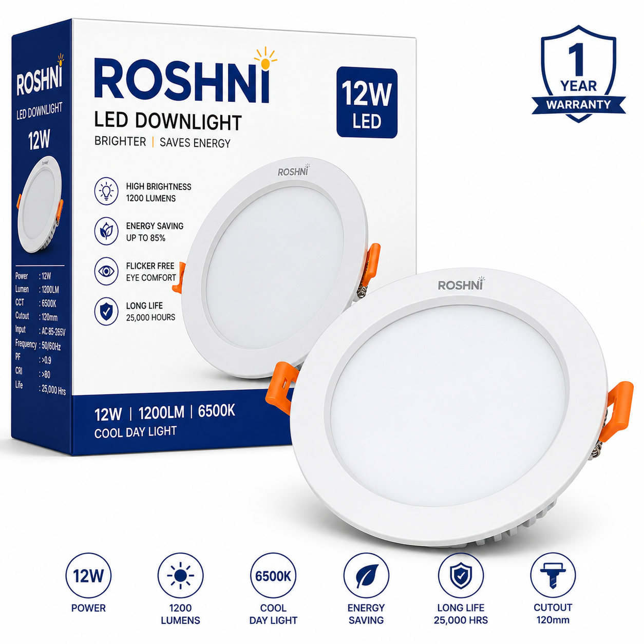 LED Downlight 12W
